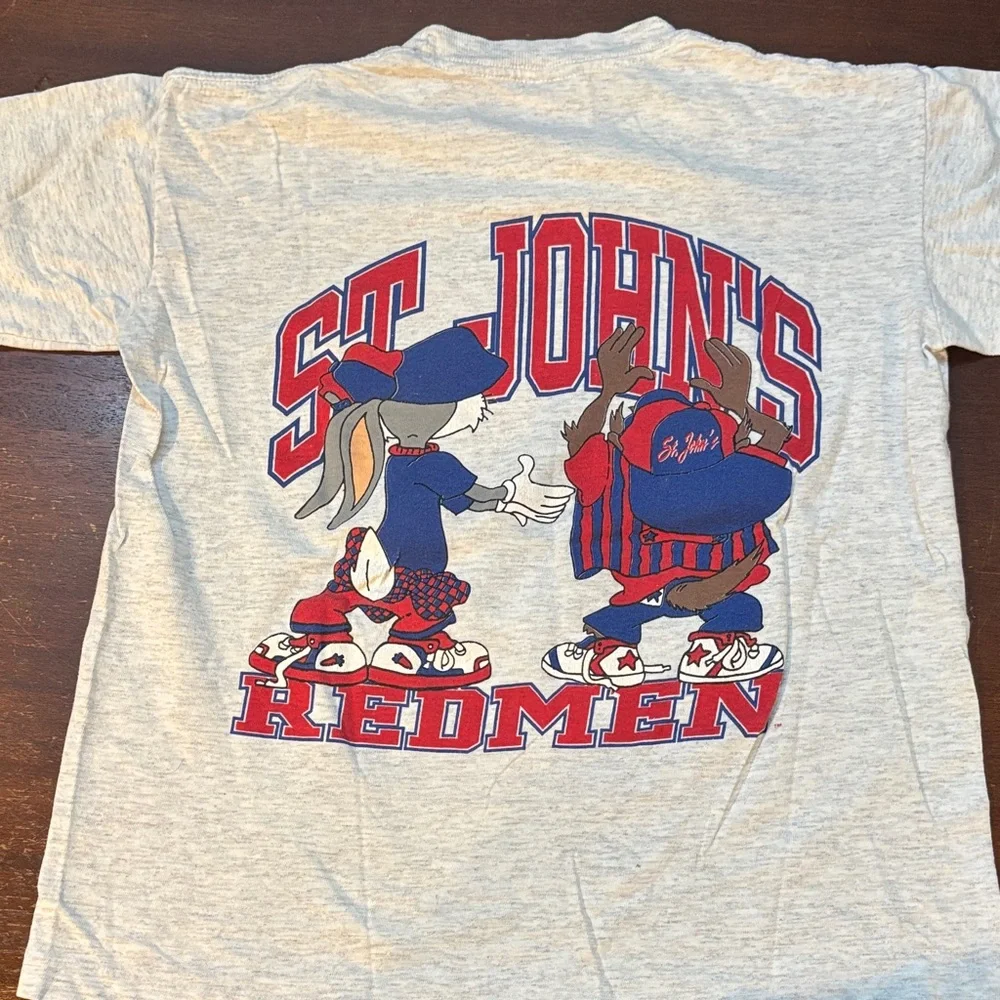 St. John Kids Cartoon Graphic Tee - Gray